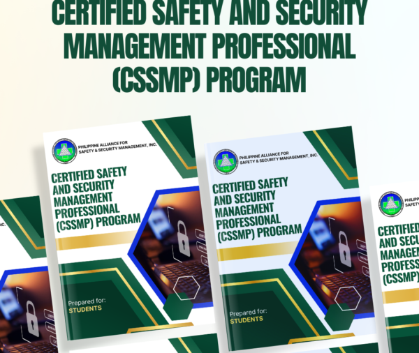 Certified Security & Safety Management Professional (CSSMP) Course